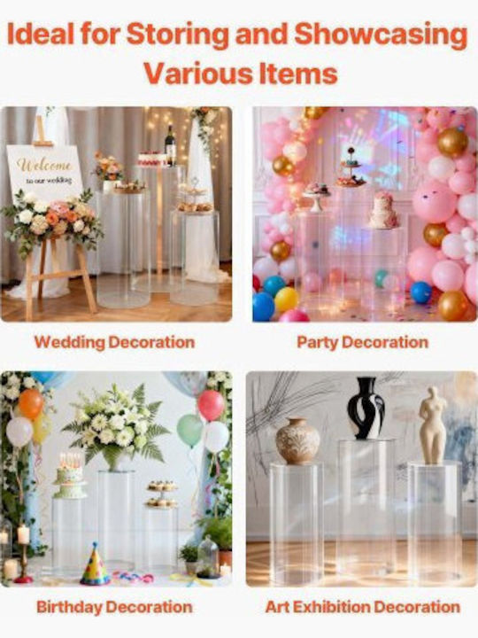 Vevor Wedding Decoration 3pcs 90cm