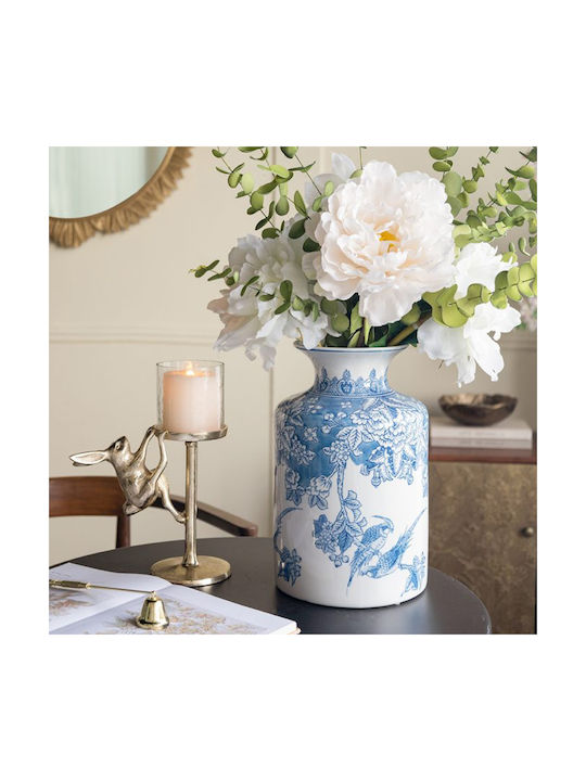 Artekko Decorative Vase Melania White 20x20x31cm