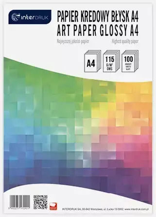 Hârtie Lucioasă A4/100 Interdruk Interdruk