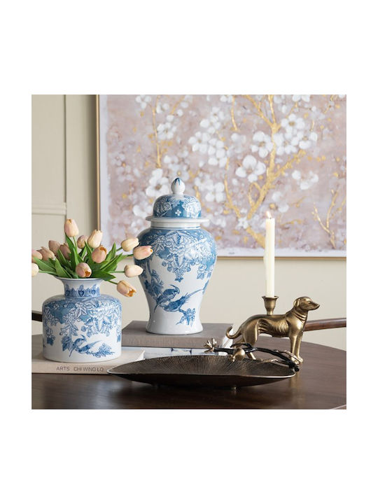 Artekko Decorative Vase Melania White 21x21x29.5cm