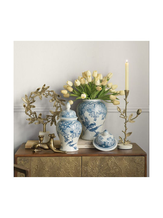 Artekko Decorative Vase Melania White 21x21x29.5cm