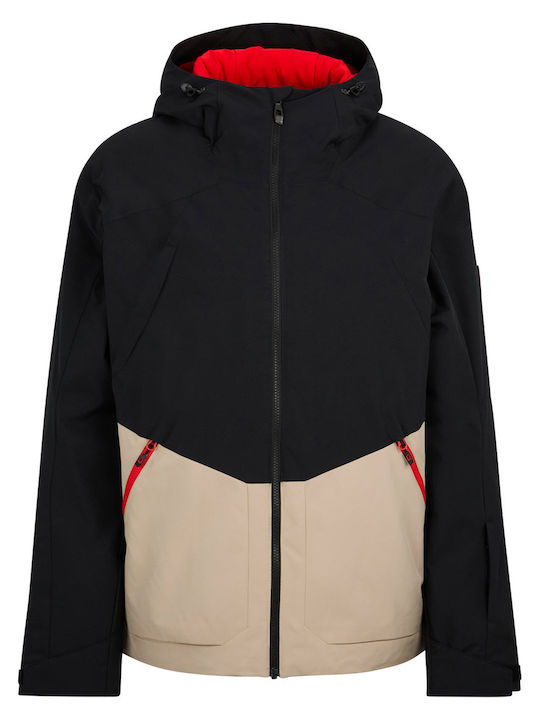 Ziener 131003_60 Männer Jacke aus für Ski & Snowboard Beige