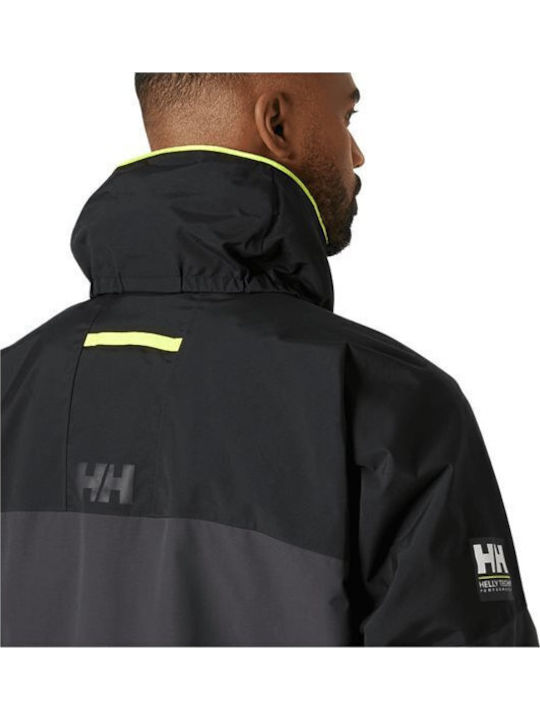 Helly Hansen Pier 4.0 34484-980 Ανδρικό Μπουφάν για Σκι & Snowboard Μαύρο