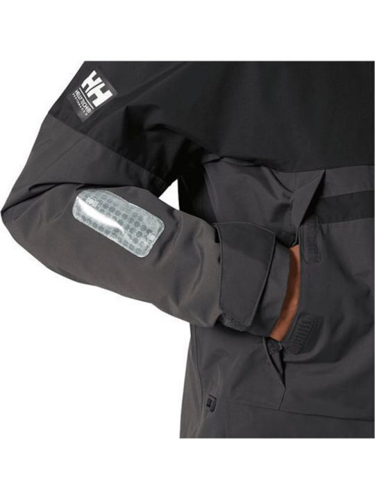 Helly Hansen Pier 4.0 34484-980 Ανδρικό Μπουφάν για Σκι & Snowboard Μαύρο