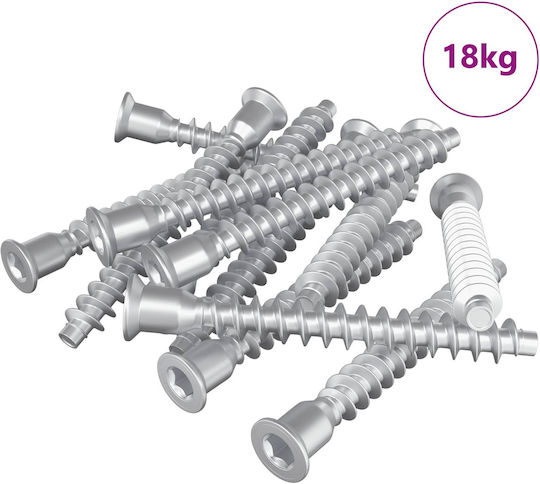 vidaXL Βίδα Torx Μεταλλική με Διάμετρο M7mm 2100τμχ 18kg