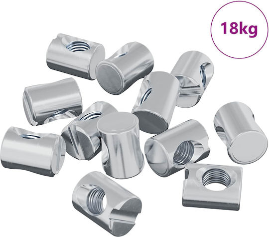 vidaXL Βίδα Μεταλλική με Διάμετρο M13 και Μήκος 6mm 3462τμχ