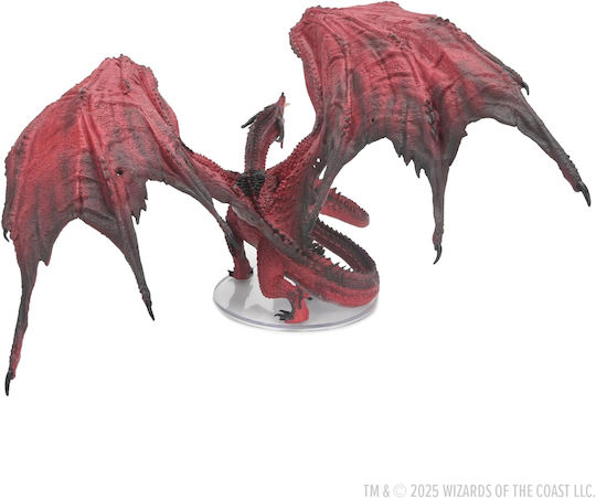 D&d Icons Realms Prepainted Miniature Adult Red Dragon Tyrant 18 Cm