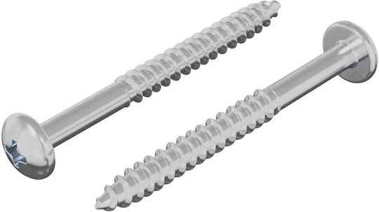 vidaXL Iron Rivet 9.8/53mm 2pcs