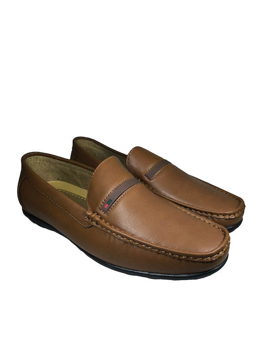 Ανδρικά Loafers σε Καφέ Χρώμα
