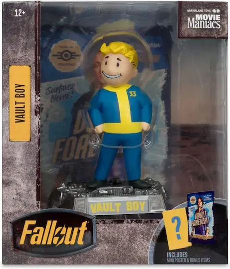 Fallout Movie Maniacs Vault Boy Ver.2 Φιγούρα Αγαλματίδιο 14cm