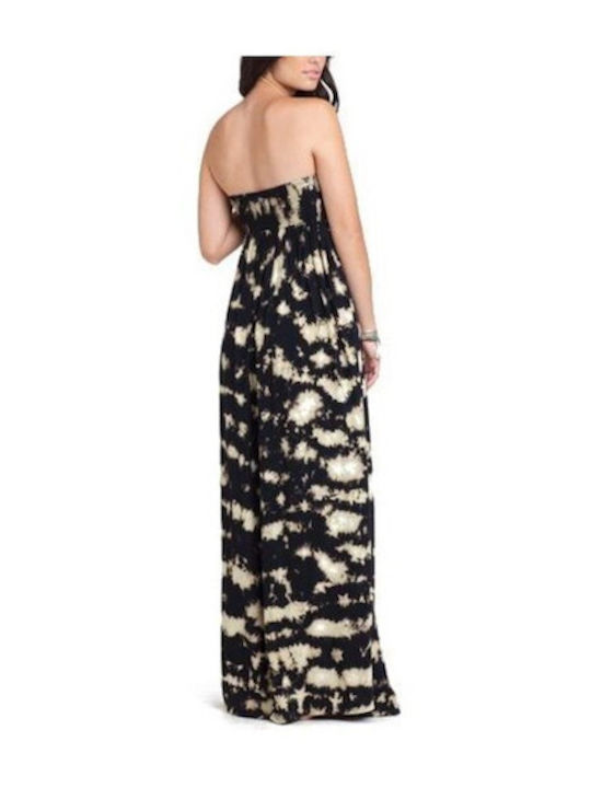 Summer Maxi Dress Off Black