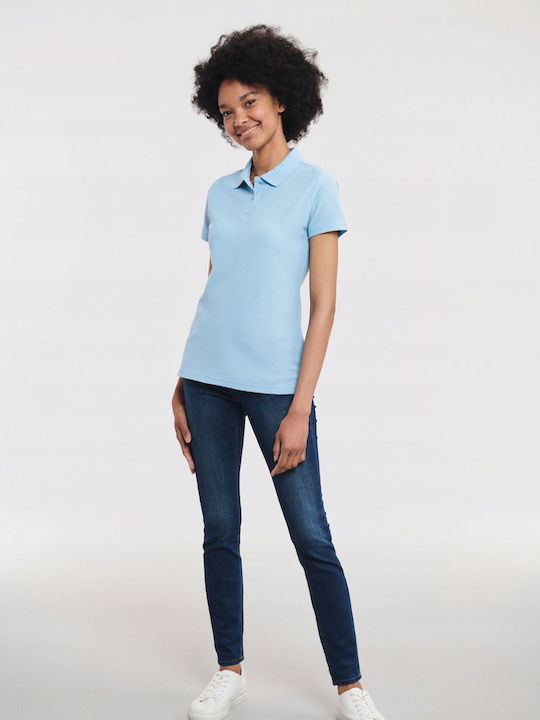 Russell Europe Werbe-T-Shirt Blue Sky