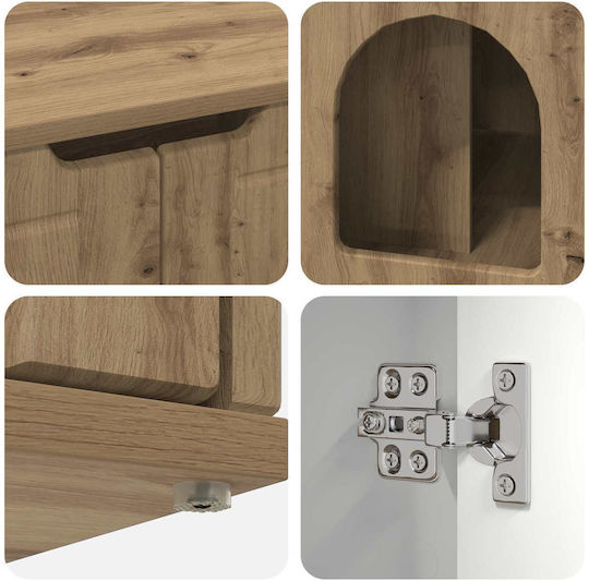vidaxl Katzenbett aus Holz Handarbeit 85 x 55 x 53,5 cm