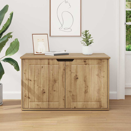 vidaxl Katzenbett aus Holz Handarbeit 85 x 55 x 53,5 cm