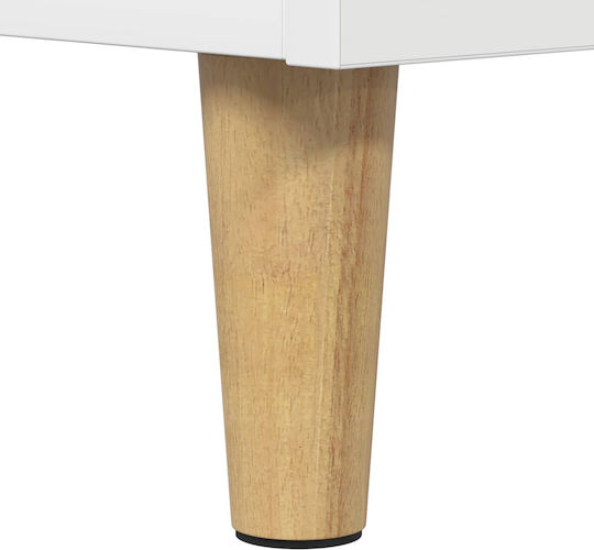 Vidaxl Cat House White 42.5 x 40 x 53 cm Engineered Wood