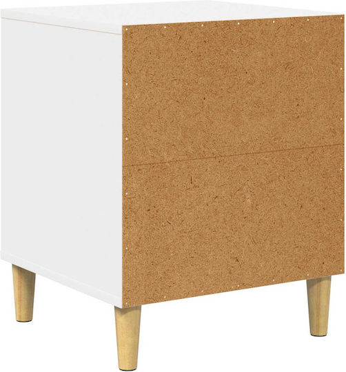 Vidaxl Cat House White 42.5 x 40 x 53 cm Engineered Wood