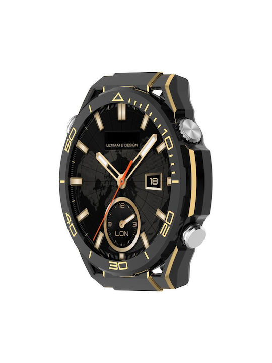 Carcasă de Plastic cu Sticlă în culoarea Negru pentru Huawei Watch GT 6 46mm Carcasă de Plastic cu Sticlă în culoarea Negru pentru Huawei Watch GT 6 46mm