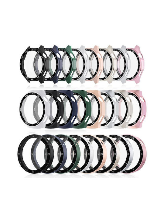 Пластмасов Калъф със Стъкло в Черен цвят за Huawei Watch GT 6 Pro 46мм