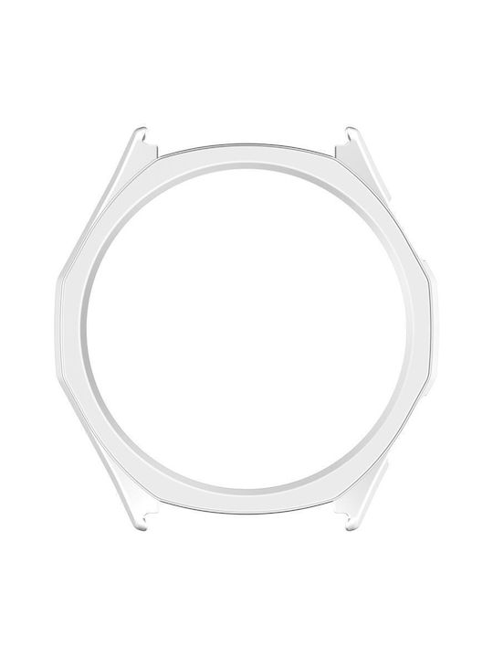 Пластмасов Калъф със Стъкло в Сребрист цвят за Huawei Watch GT 6 46мм