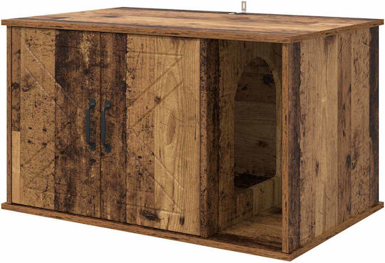 Vidaxl Cat House Old Wood 85 x 55 x 50 cm Treated Wood