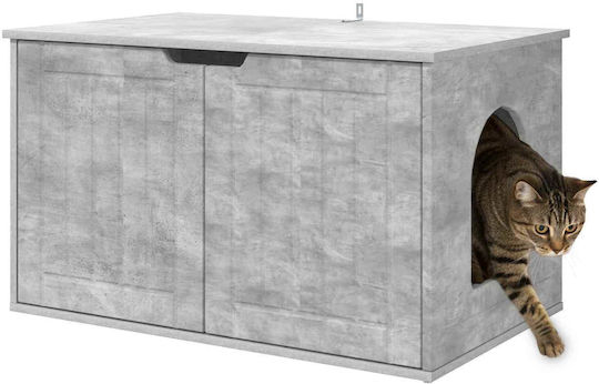 Vidaxl Cat House Concrete 85 x 55 x 53.5 cm Treated Wood