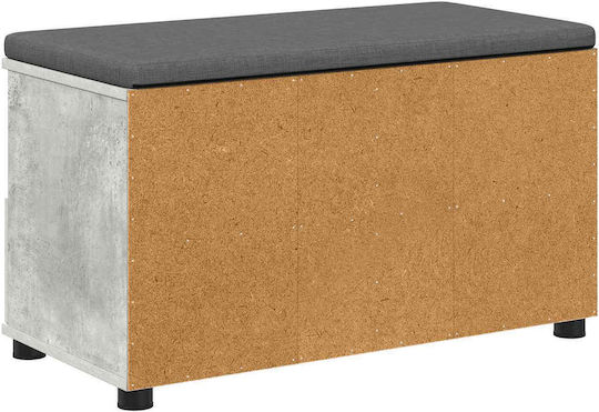 Мебел за антре с Пейка Сив 80x38x46см