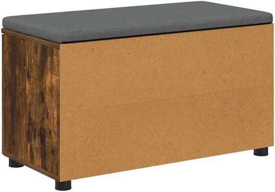 Entry Furniture with Bench Smoked Oak 80x38x46cm
