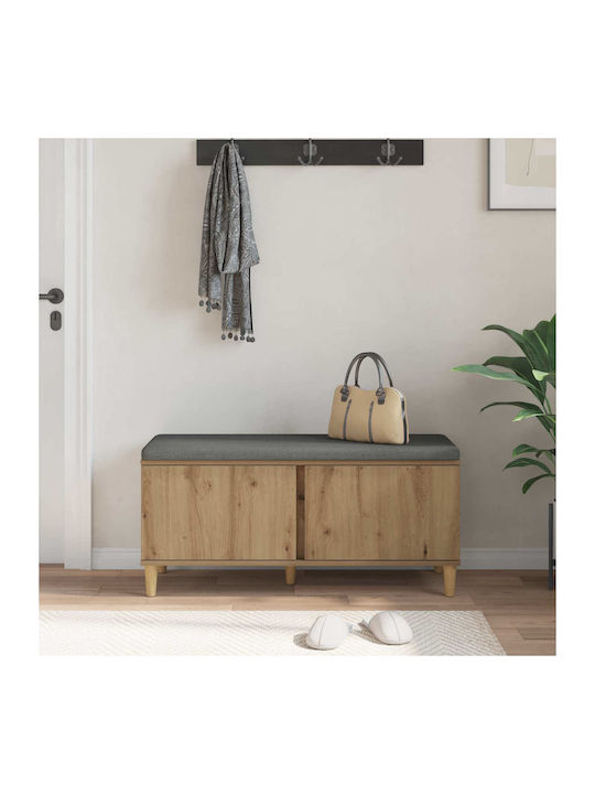 Eingangsmöbel mit Bank Artisan Oak 60x38x46cm