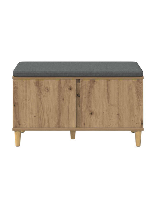 Mobilier de Intrare cu Bancă Artisan Oak 60x38x46cm