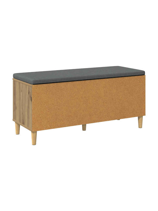 Eingangsmöbel mit Bank Artisan Oak 60x38x46cm