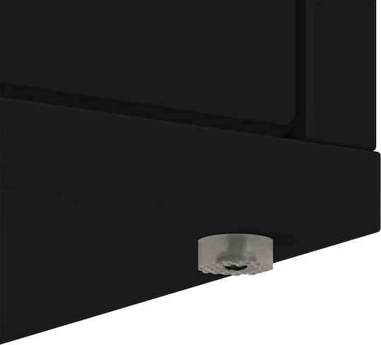 Vidaxl Σπίτι Γάτας Μαύρο 51 X 30 X 42 Εκ Επεξεργασμένο Ξύλο