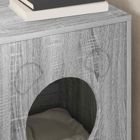 Vidaxl Cat House Gray Sonoma 42.5 x 40 x 52.5 cm
