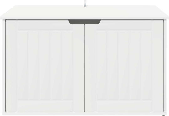 Vidaxl Cat House White 85 x 55 x 50 cm Engineered Wood