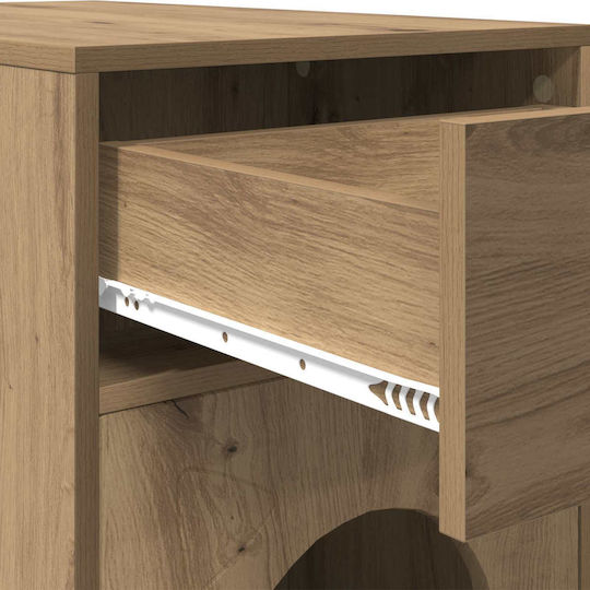 Vidaxl Katzenbett aus Handarbeit Walnuss 72 × 42,5 × 70 cm