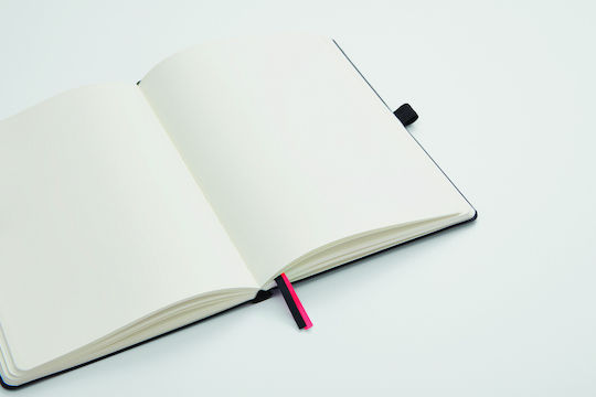 Lamy Softcover Σημειωματάριο A5 Bullet 96 Φύλλων με Λευκές Σελίδες με Λάστιχο και Στυλοθήκη Μαύρο