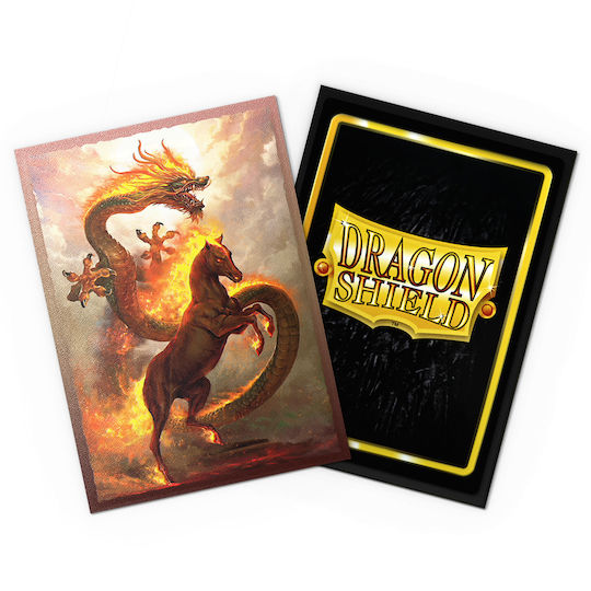Dragon Shield Manșoane De Carduri Standard Mat Mat Dimensiune Standard 100 Bucăți