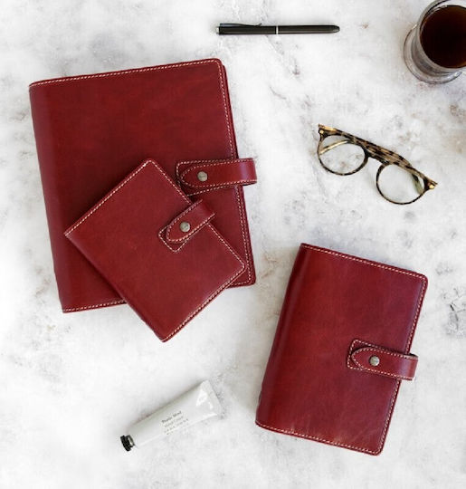 Filofax Täglich Veranstalter Burgundisch 14.8x21cm