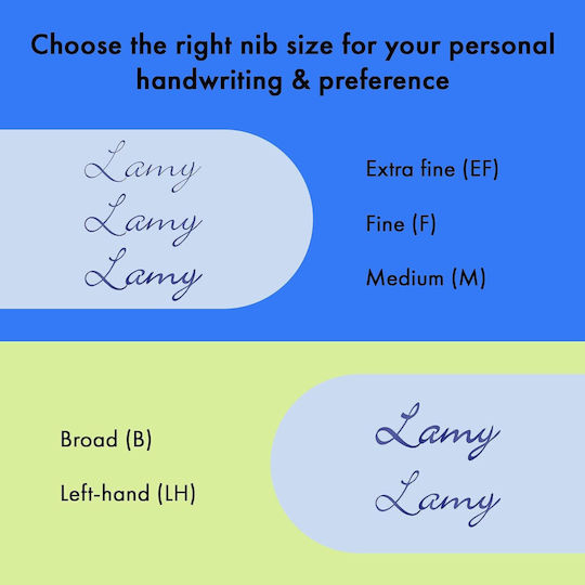 Lamy 018 Safari Πένα Γραφής Medium Κίτρινη από Πλαστικό με Μπλε Μελάνι