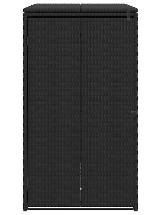 vidaXL Canapea Pat pentru câini Negru 115x80cm.