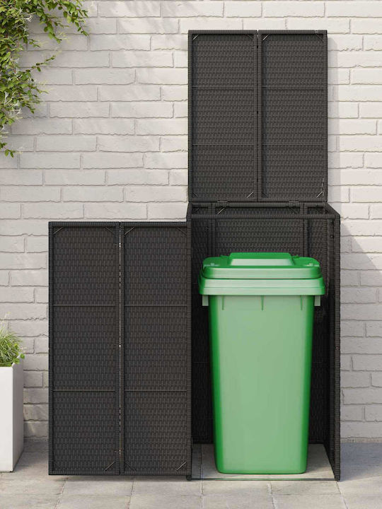vidaXL Canapea Pat pentru câini Negru 115x80cm.