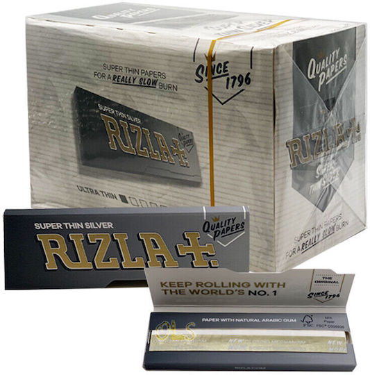 Rizla Χαρτάκια Στριφτού Τσιγάρου 50 φύλλα 100τμχ