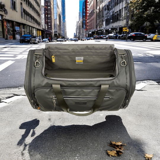 Camel Active Explore Σακ Βουαγιάζ 45lt Χακί Υφασμάτινο Μ56xΠ28xΥ28εκ.