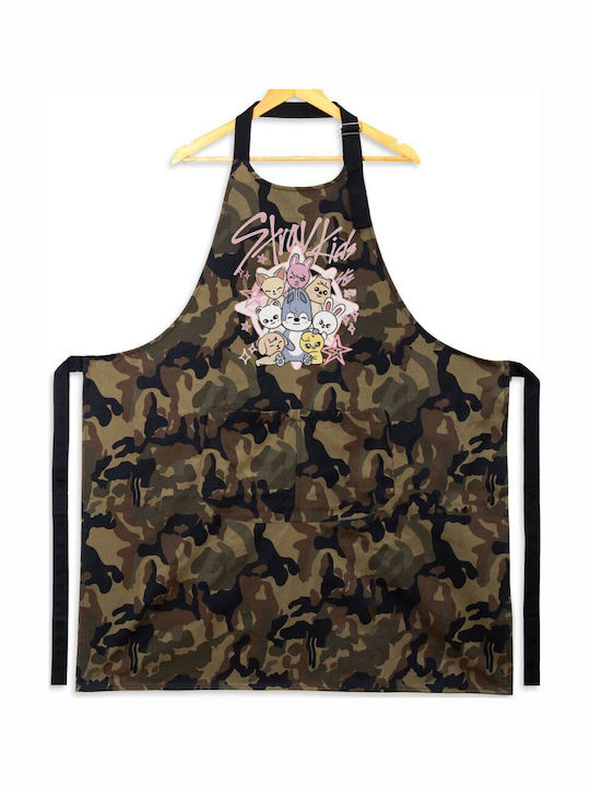 Koupakoupa Παιδική Ποδιά Κουζίνας Ροζ 31.5x20cm KP_32651_apron-army