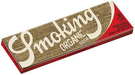 Smoking Organic Hemp Χαρτάκια Στριφτού Τσιγάρου 60 φύλλα 1τμχ