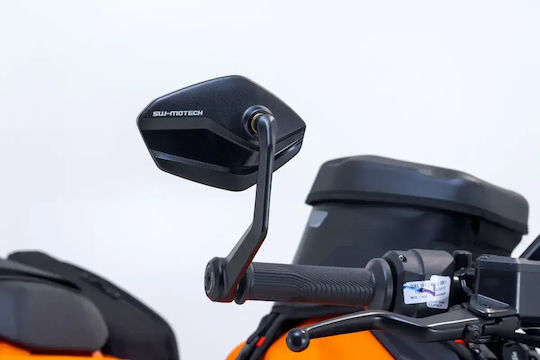 SW-Motech Огледала за мотоциклет за Ducati Чудовище 2бр Черен