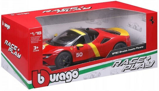 Bburago Ferrari Sf90 Stradale Asseto Fiorano Rotes 1:18