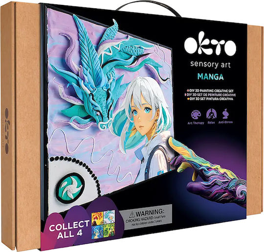 3D Комплект за Рисуване Manga 30x40см Air