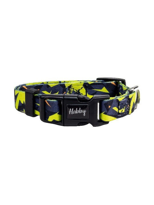 Habby Collar Batman Κολάρο Σκύλου σε Μπλε χρώμα Small 10mm x 20 - 30cm