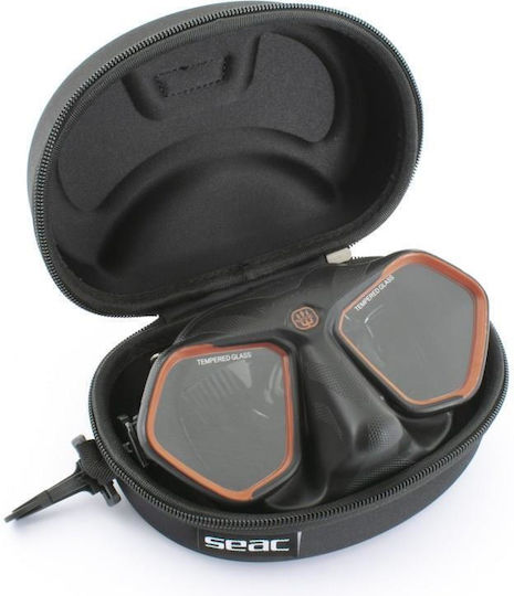 Seac Raptor Tauchmasken Aus Silikon Schwarz
