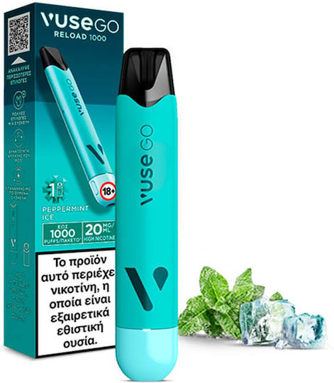 Vuse Go Reload Button Watermelon Ice Vuse Go Reload 1000 Prefilled Pod Kit  Box of 10 How To Use Your Vuse Go Reload 1000 Box: A Complete Guide